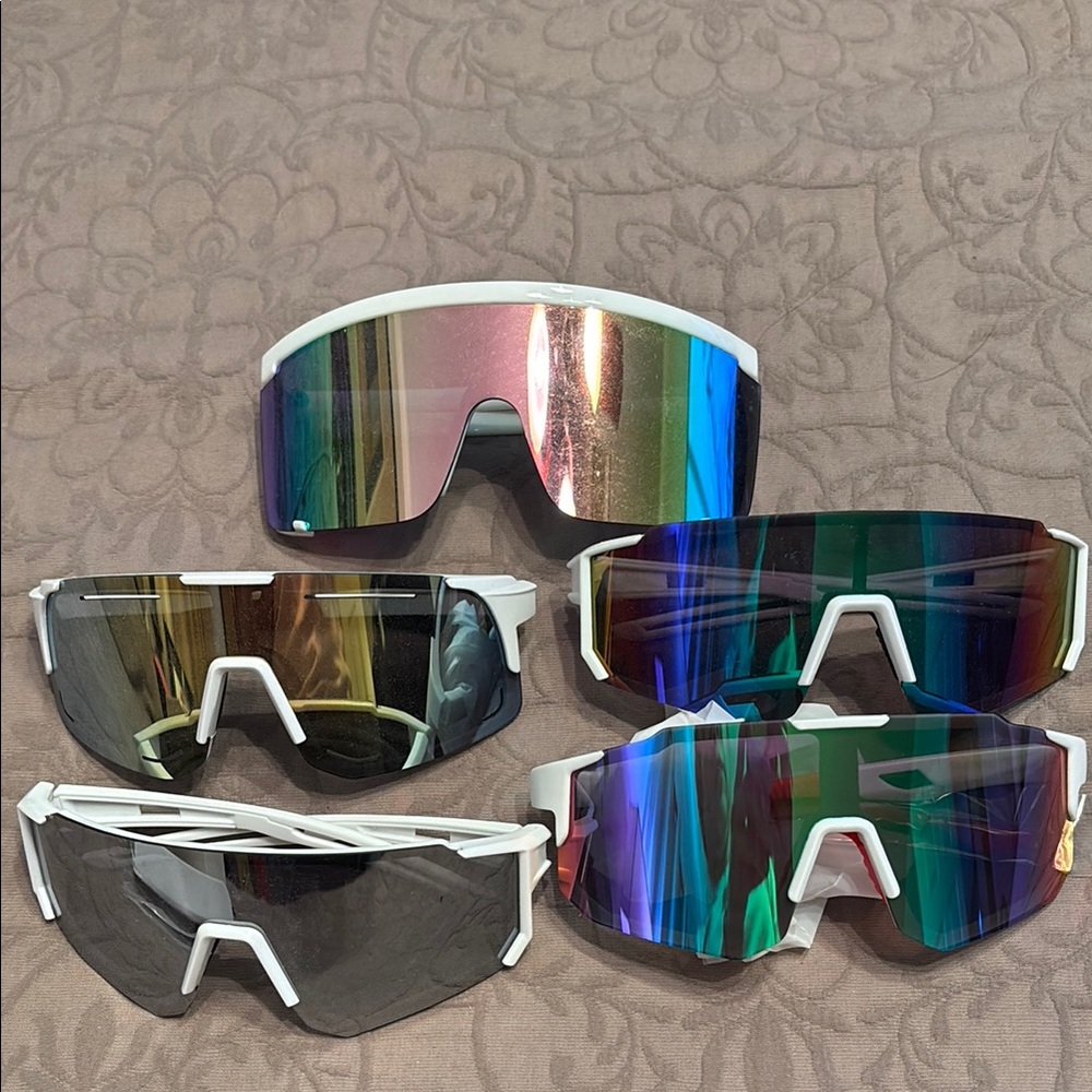 Stylish Multi-Color Sunglasses Set of 5